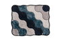 Mijölnir Juego de alfombras de baño Circle - Blue